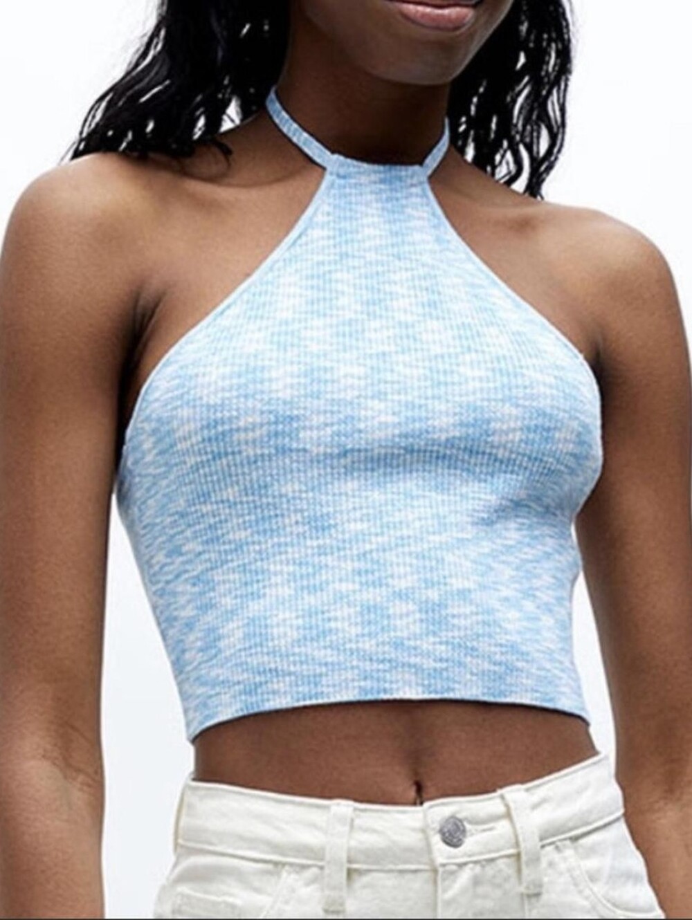Kendall & Kylie Knit Halter Top